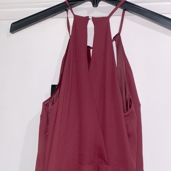 Express burgundy dress size 0 new with tags - Picture 6 of 12